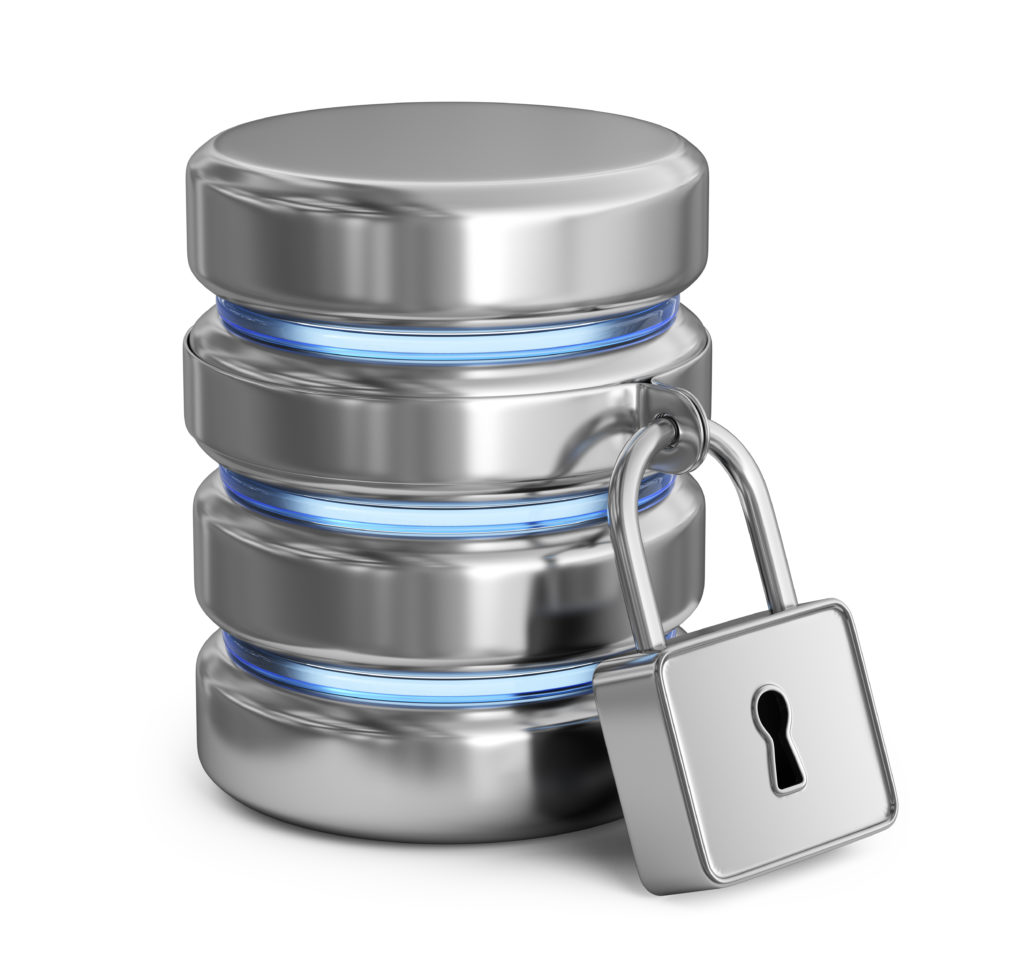 Secure data w lock
