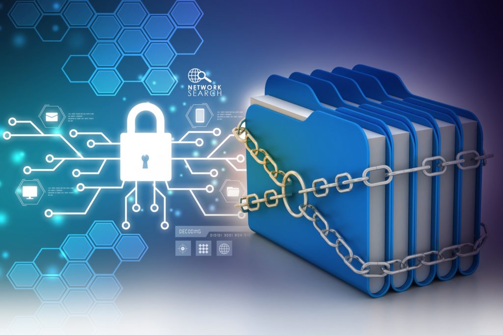 secure folders w lock – small